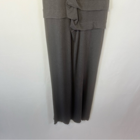 Marste Ruched Dubai ruched bodycon tank top Black Bodycon with Slit 4-6 Gray - Picture 13 of 14